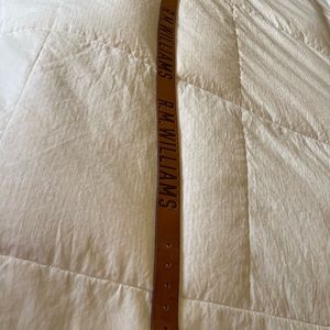 RM Williams Australian Unisex leather belt-( no buckle )